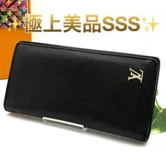 ルイヴィトン【箱付き　最高級美品】タイガ　ノワール　ポルトフォイユ　ブラザ ルイヴィトン【箱付き 最高級美品】タイガ ノワール ポルトフォイユ ブラザ