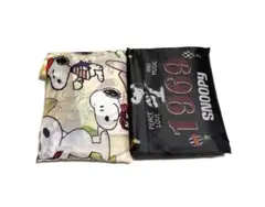 【新品】　大容量　エコバッグ　 軽量　キャラクター　スヌーピー　2点