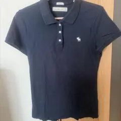 アバクロ　ポロシャツ　レディースMサイズ　紺