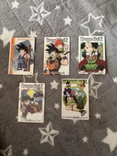 ドラゴンボール　グミカード 5枚セット
