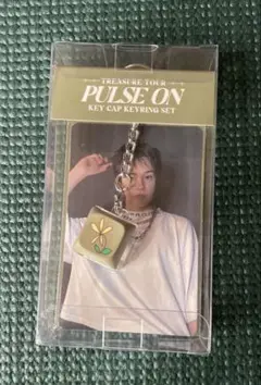 TREASURE PULS ON キーキャップキーリング トレカ付 アサヒ
