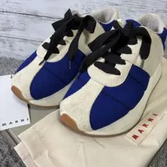 良品 MARNI マルニ BIGFOOT ビッグフット 厚底キャンバススニーカー