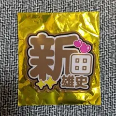 ボートレース おなまえアクリルバッジ 新田雄史 選手のサムネイル