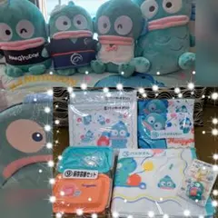 ハンギョドン 座椅子、ぬいぐるみ、クッションセット