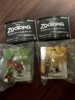 ズートピアブリスターチャームコレクション ニック、フィニック