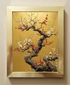 石原昌幸 赤富士 日本画 額付き 美品‼️ - メルカリ