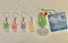 旅する喫茶 クリームソーダ　めじるしアクセサリー5点セット