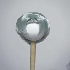 海外製ドールウィッグ　ミントグリーン　9inch