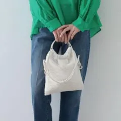 B.C STOCK コントロールフリーク メッシュコンビリングバッグ