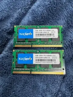 ノートパソコンメモリ4G×2枚【中古】