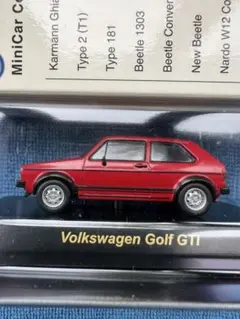 Volkswagen Golf GTI ミニカー 京商 1/64 ゴルフ