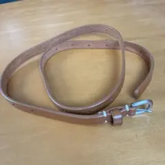 マーガレットハウエル　ブラウンレザーシンプルベルト
