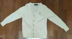 EAST BOY イーストボーイ　ベージュ Vネックカーディガン