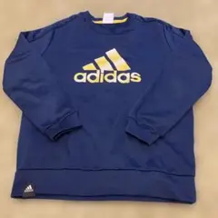 adidas アディダス　ネイビー トレーナー 140cm