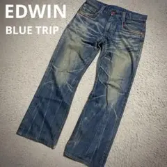 【鬼ヒゲ ハチノス】絶妙な色落ち！大人気のEDWIN BLUE TRIP 503