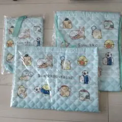 すみっコぐらし 通学通園セット ミント色