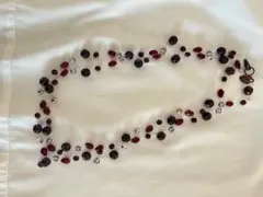 たいやき様専用　ミリィカレガリ　ロングネックレス　赤