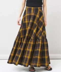 美品⭐︎Curensologyカレンソロジー ＜C.S.G＞スラブチェックスカート 美品⭐︎Curensologyカレンソロジー ＜C.S.G＞スラブチェック