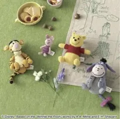 ⭐︎くまのプーさんとなかまたち⭐︎編み物 材料セット⭐︎あみぐるみ⭐︎作成キット