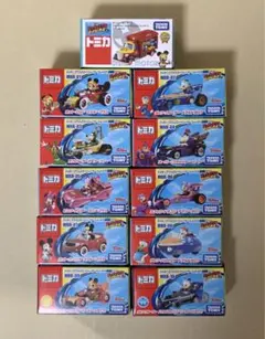 トミカ　ディズニー　ミッキーマウスとロードレーサーズ　11種セット
