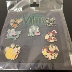 ディズニーヴィランズ ピンバッジセット