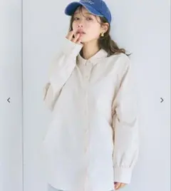 coca オックスドルマンボリュームスリーブシャツ