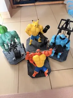ポケモン 筋トレ フィギュア 4体セット