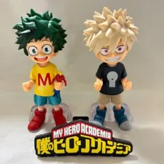 箱あり　一番くじ　ヒロアカ　C賞　緑谷出久・E賞　爆豪勝己　幼少期　フィギュア