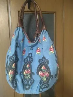 ANNA SUI トートバッグ デニム調のサムネイル