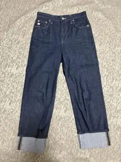 ロールアップデニム