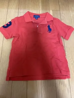 Polo Ralph Lauren 赤 ポロシャツ　110センチ