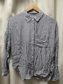 AMERICAN EAGLE ストライプシャツ