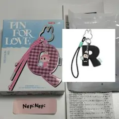 【国内正規品】 ラブブ ペンダント アルファベット PIN FOR LOVE R