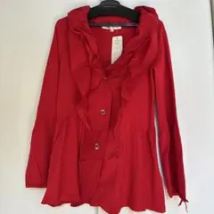 【新品未使用品】スーパービューティー　フリルカーディガン