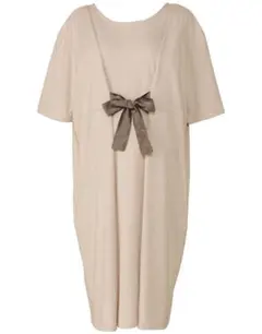 Wacoal マタニティルームウェア ワンピース　ベージュ