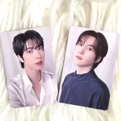 BTS JIN&SUGA WORLDTOUR FC特典トレカ 東京ドーム 公式