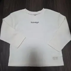 【新品】 長袖 ホワイト ロンT シンプル