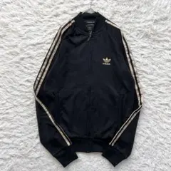 adidas トレフォイルロゴ　刺繍　トラック　ジャケット　ジャージ