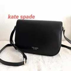 美品‼︎ kate spade レザー ショルダーバッグ ブラック 斜めがけのサムネイル