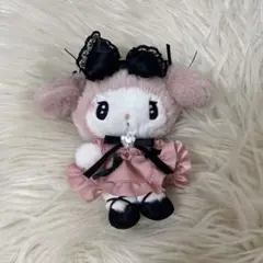 真夜中のメロクロ マスコット Amazon.co.jp: 真夜中のメロクロ マスコットホルダ マイメロディ
