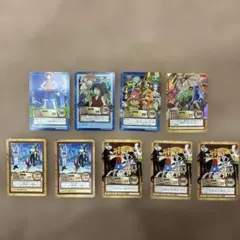 ワンピースカードダスハイパーバトル　ルフィ海賊団9枚セット売り【個別売りも可能】