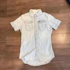 G-STAR RAW デニムシャツ Mサイズ ライトブルー