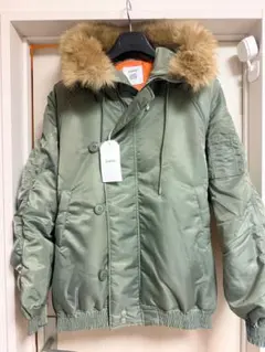 半額以下 moussy マウジーファー付き N2Bタイプ 新品未使用 - メルカリ