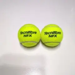 Tecnifibre NFX 　硬式　中古テニスボール 2個　002