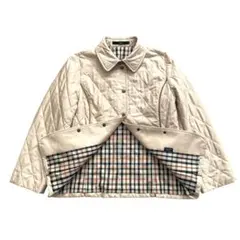 極美品 DAKS キルティング ジャケット ベージュ size 38