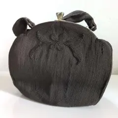 ヴィンテージ コード刺繍 ハンドバッグ