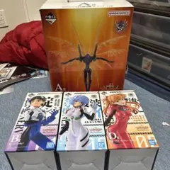 エヴァンゲリオン フィギュア 4体セットA賞B賞C賞D賞　一番くじ