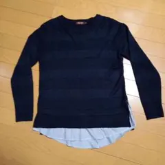 【USD品】DECOY　デコイ　カットソー　ネイビー　M