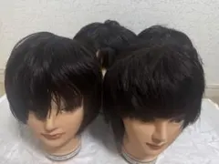 美容国家試験 カット用ウィッグカット済み3体 - メルカリ
