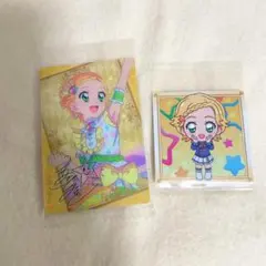 アイカツ×プリパラ THE MOVIE ウエハース 新条ひなき おまけ付き